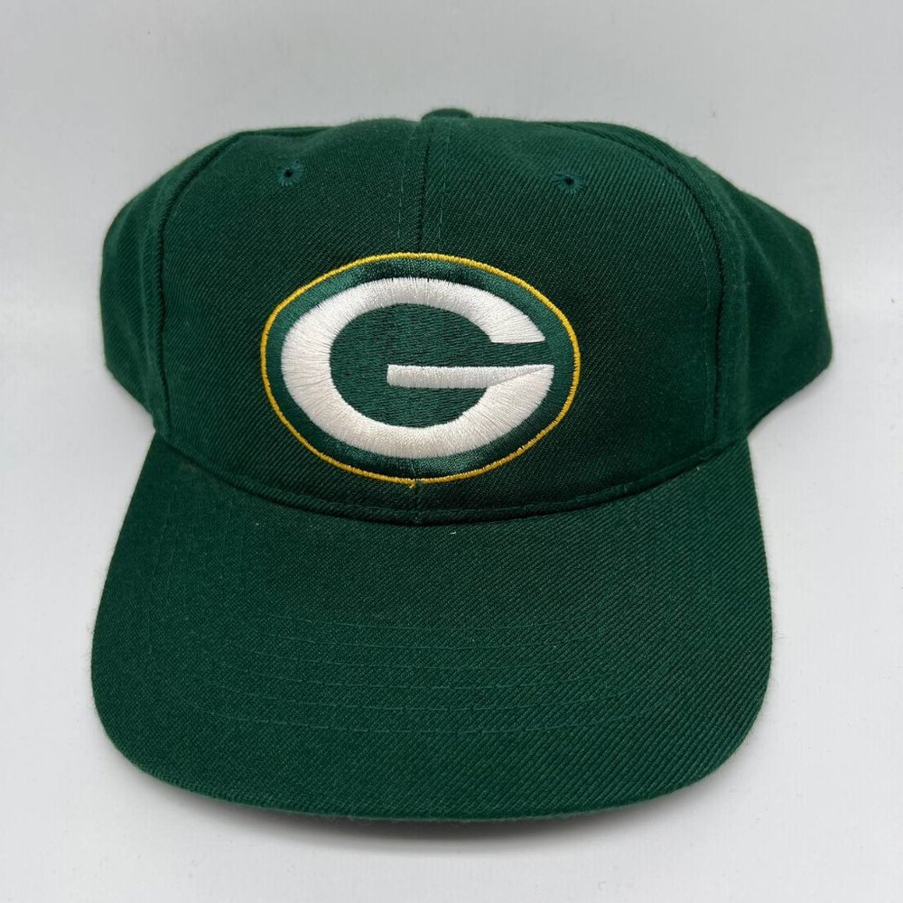 Vintage Green Packers NFL American Needle Wool Hat Snapback Cap New Men‎